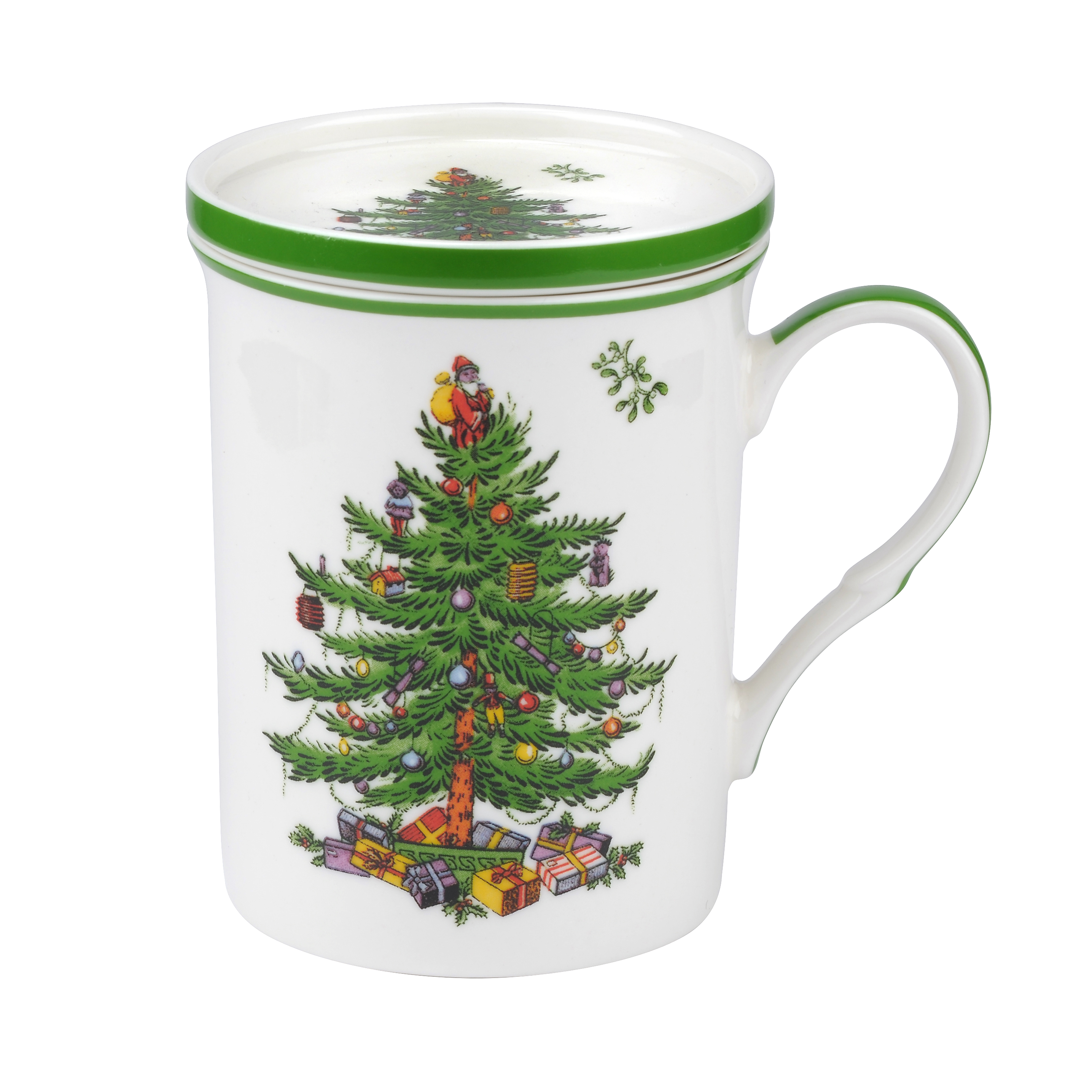 Christmas Tree Mug and Coaster Set image number null